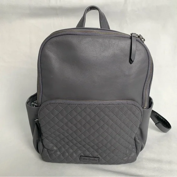 Vera Bradley | Bags | Vera Bradley Leather Backpack Purse 
